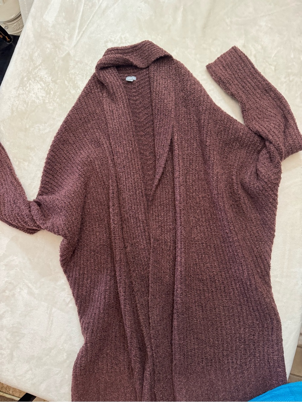 Aerie long brown cardigan S/P